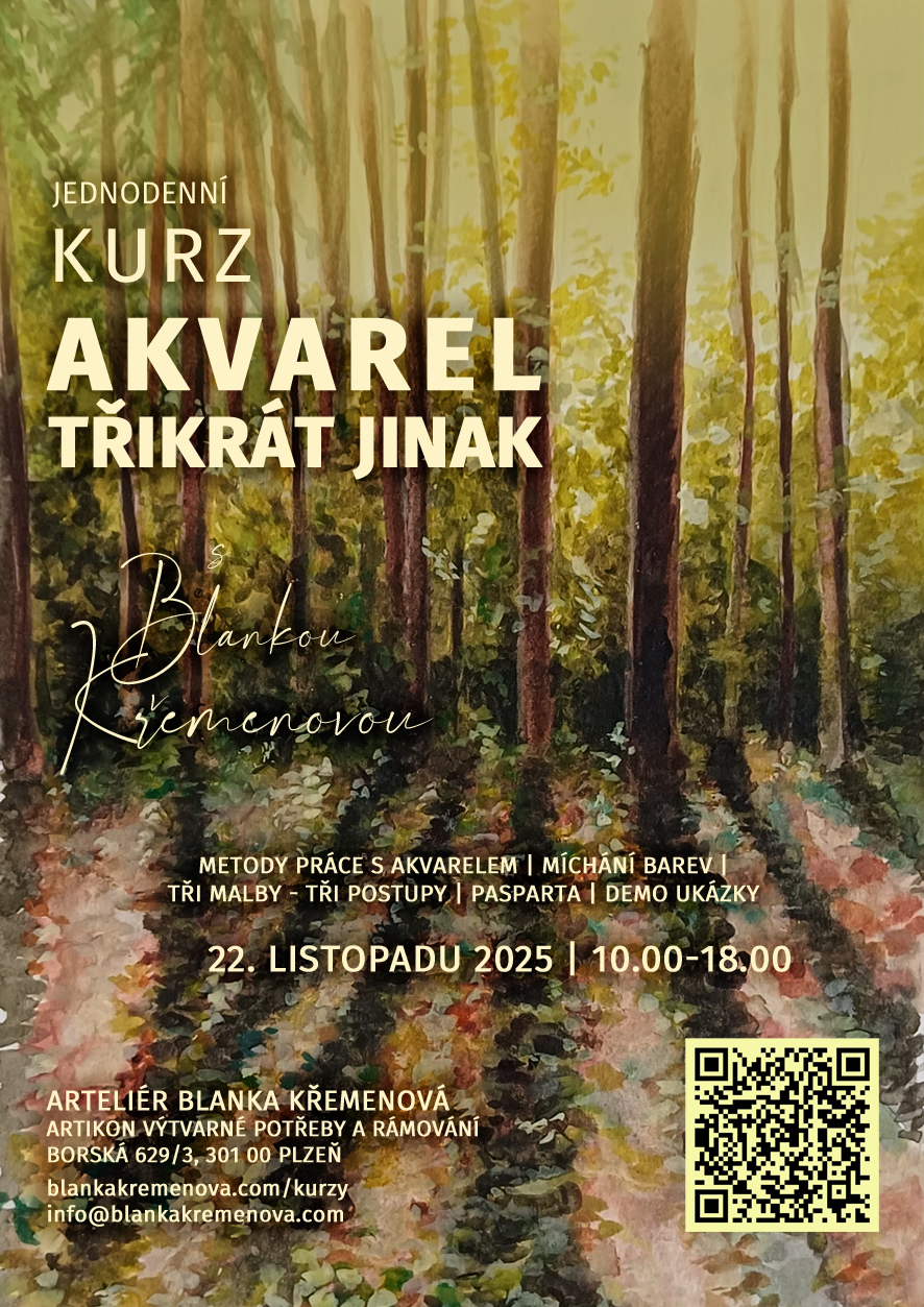 AKVAREL 3X JINAK (22. 11. 2025)