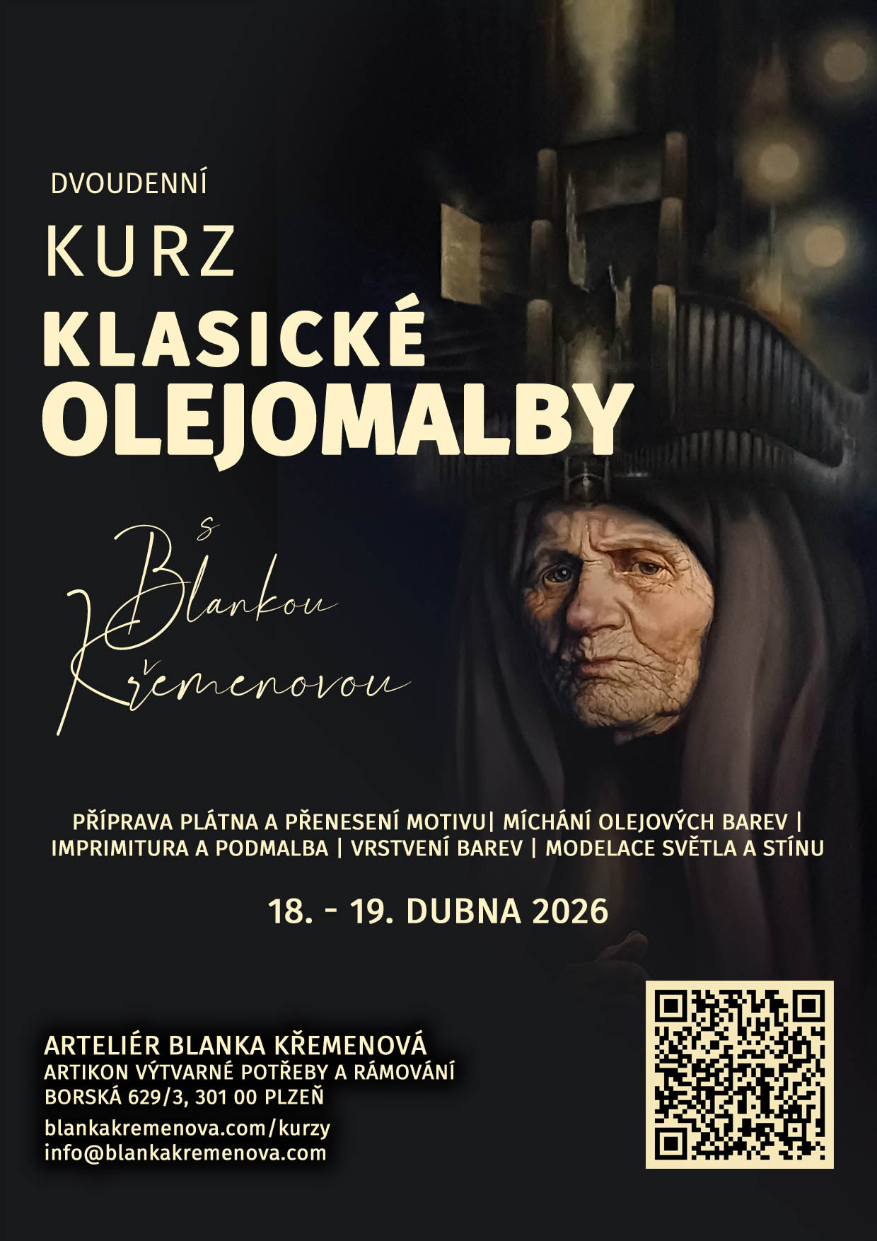 KLASICKÁ OLEJOMALBA (18.-19. 4. 2026)